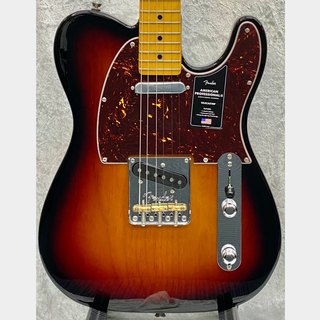 Fender American Professional II Telecaster -3Tone Sunburst/Maple-【US22069534】【3.69kg】