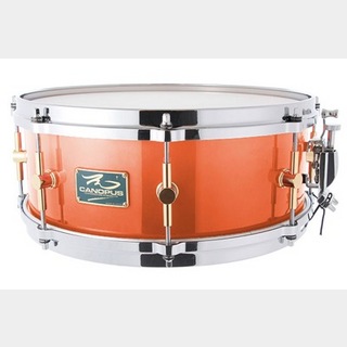 canopus The Maple 5.5x14 Snare Drum Orange Fade LQ