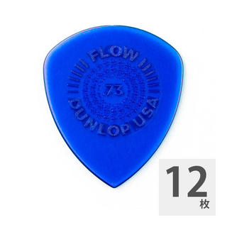 Jim Dunlop FLOW STANDARD PICK 549R73 0.73mm ギターピック×12枚
