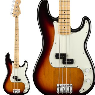 FenderPlayer Precision Bass, Maple Fingerboard, 3-Color Sunburst プレシジョンベース