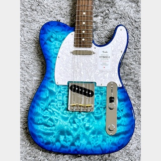 Fender 2024 Collection Made in Japan Hybrid II Telecaster Quilt Aquamarine / Rosewood【限定モデル】