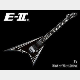 E-II SV / Black w/White Stripes