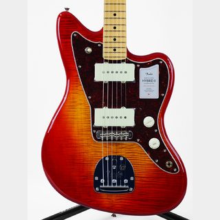 Fender 2024 Collection Made in Japan Hybrid II Jazzmaster (Sunset Orange Transparent )