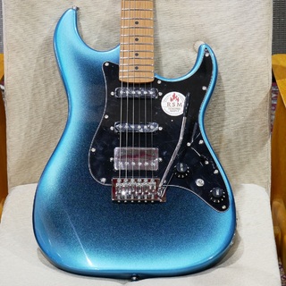 Bacchus GS-2DX RSM/M / GB-B (Galaxy Blue Burst) 【Ernie Ball ストラップ & シールド プレゼント】