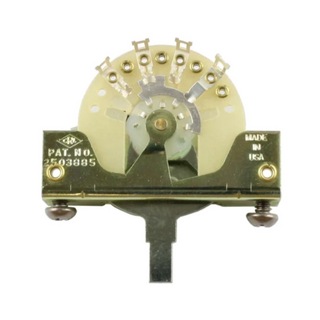 ALLPARTSオールパーツ EP-0076-000 Original Crl 5-Way Switch For Stratocaster 5点式スイッチ インチサイズ