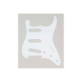 ALLPARTSPG-0550-025 White Pickguard for Stratocaster [8019]