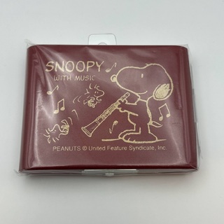 SNOOPYSCL05R 赤 リードケース B♭クラリネット 5枚収納可