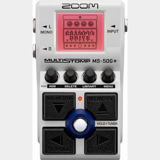 ZOOM MS-50G+ MultiStomp【即納可能】【店頭展示品】