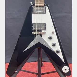 Epiphone 【決算SALE!!】Inspired by Gibson Flying V -Ebony-【22091529204】【3.20kg】