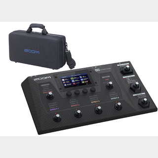 ZOOM B6 Multi-Effects Processor + CBG-6 純正キャリーバッグセット ベース用エフェクター マルチエフェクター