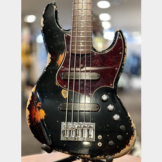 XoticXJ-1T 5st Heavy Aged -Black Over 3 Tone Sunburst-【カスタムオーダーカラー!】【#J-3082R】