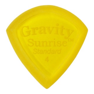 Gravity Guitar PicksSunrise -Standard Master Finish- GSUS4M 4.0mm Yellow ギターピック