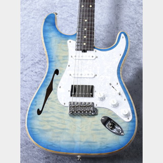 Red House General S/SSH Hollow Quilted Top #0004724 ~Trans Blue Burst~[特注品][約3.18㎏]