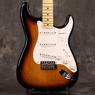 FenderMade in Japan Heritage 50s Stratocaster Maple Fingerboard 2-Color Sunburst [S/N JD24004411]【WEBSHOP