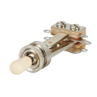 GibsonPSTS-020 Toggle Switch Straight Type w/Cream Switch Cap