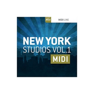 TOONTRACKDRUM MIDI - NEW YORK STUDIOS VOL.1(オンライン納品専用)※代引きはご利用いただけません