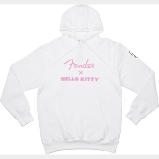 Fender Fender  x Hello Kitty  White Sleeve Logo Hoodie, S