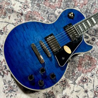 Epiphone Les Paul Custom Quilt Viper Blue (バイパーブルー) エレキギター レスポールカスタム 島村楽器限定