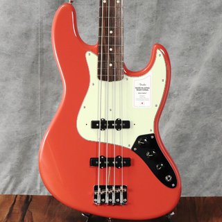 FenderMade in Japan Traditional 60s Jazz Bass Rosewood Fingerboard Fiesta Red  【梅田店】