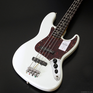 Fender Made in Japan Traditional 60s Jazz Bass RW OWT [Olympic White]