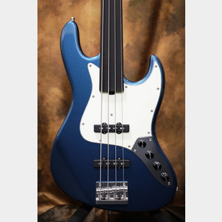 Sadowsky MetroLine 21-Fret Vintage J/J Bass,Swamp Ash,Tigerstripe Ebony,4-String,Fretless LPB