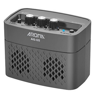 AROMA AG-05 / Black 【Bluetooth搭載5W充電式ミニアンプ】