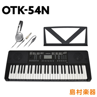 onetoneOTK-54N ブラック 黒 54鍵盤 ヘッドホンセット