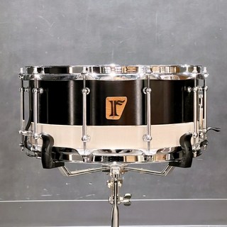 riddim 【USED】 #15. Maple 10ply Separated Shell 14×6.5 [Charcoal Black/Ivory]