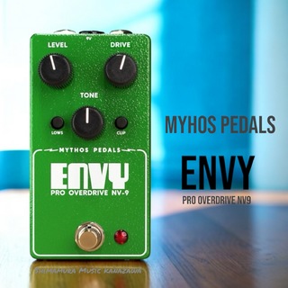 Mythos Pedals ENVY Pro Overdrive NV-9 【在庫 - 有り｜送料無料!】