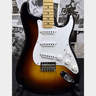 Fender Custom Shop Vintage Custom 1955 Stratocaster Hardtail FLASH-COAT N.O.S. -Wide Fade 2 Color Sunburst-