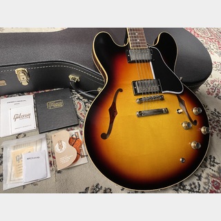 Gibson Custom Shop【48回無金利】Historic Collection 1961 ES-335 Reissue VOS (#130853) Vintage Burst≒3.62㎏