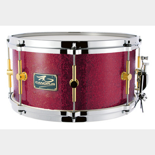 canopus The Maple 8x14 Snare Drum Merlot Glitter