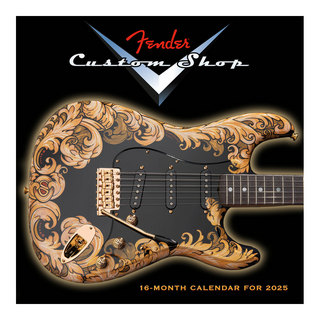 Fender Fender フェンダー 2025 Fender Custom Shop Calendar 2025年 カレンダー