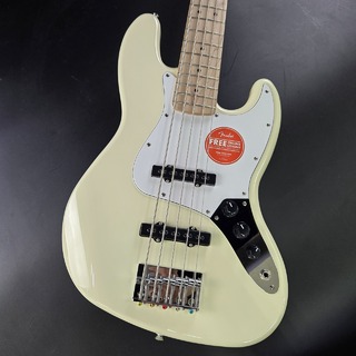 Squier by Fender Affinity Series Jazz Bass V / Olympic White【現物画像】