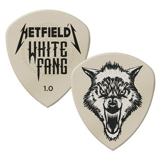 Jim DunlopPH122 1.0mm Hetfield'S White Fang Custom Flow Pick ギターピック×12枚