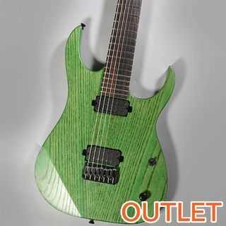 Strictly 7 Guitars Cobra JS7 OL Green Oil