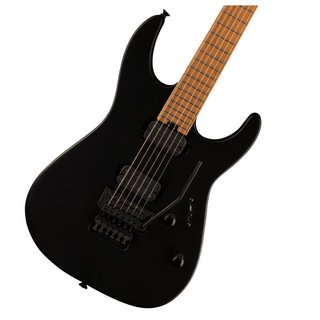 CharvelLimited Edition Pro-Mod DK24R HH FR Caramelized Maple Fingerboard Satin Black シャーベル [超絶目玉品