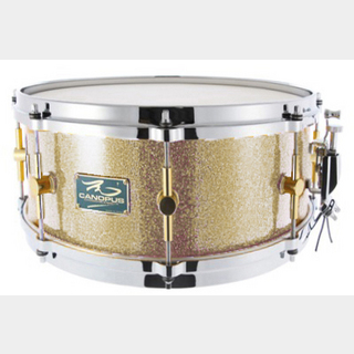 canopus The Maple 6.5x14 Snare Drum Ginger Glitter