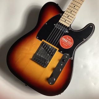 Squier by Fender Affinity Series Telecaster Maple Fingerboard Black Pickguard エレキギター テレキャスター