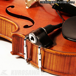 KNA Pickups Pickup VV-3 Violin/Viola piezo portable pick-up
