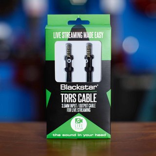 BlackstarTRRS Cable 1.8m (LIVE STREAMING用ケーブル)
