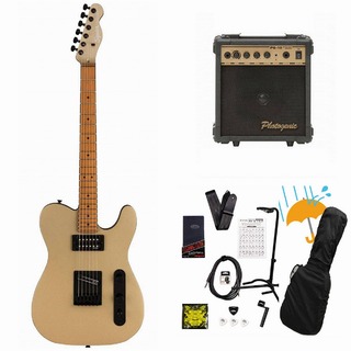 Squier by Fender Contemporary Telecaster RH Roasted Mple FB Shoreline Gold エレキギター PG-10アンプ付属エレキギター初