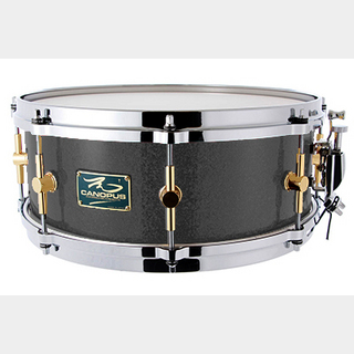 canopusThe Maple 5.5x14 Snare Drum Black Spkl