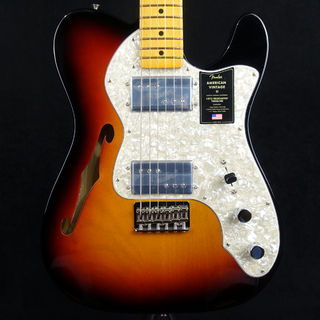 Fender American Vintage II 1972 Telecaster Thinline 3-Color Sunburst