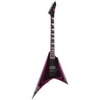 ESP ALEXI PINK SAWTOOTH【Black with Pink Pinstripe】