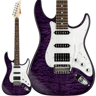 GrecoWS-ADV-G/QT Purple (パープル) エレキギター ギグバッグ付属
