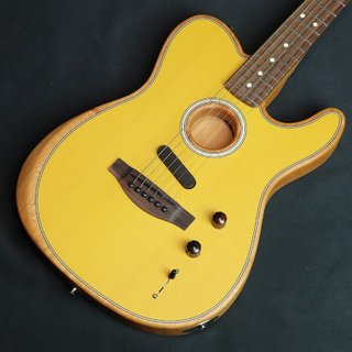 FenderAcoustasonic Player Telecaster Rosewood Fingerboard Butterscotch Blonde 【横浜店】