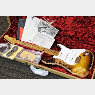 Fender Custom Shop LTD 70th Anniversary 1954 Stratocaster Super Heavy Relic Wide-Fade 2-Color Sunburst #4763 [3.23kg]