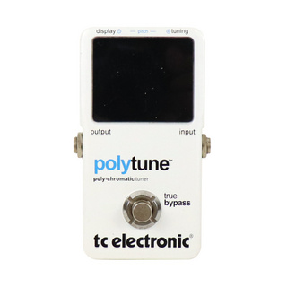 tc electronic 【中古】 チューナー tc electronic PolyTune 1 ポリフォニックチューナー ポリチューン ペダルチューナー