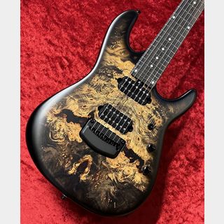 MUSIC MAN Jason Richardson 7-string Cutlass -Natural Buckeye Burl, Black Burst-